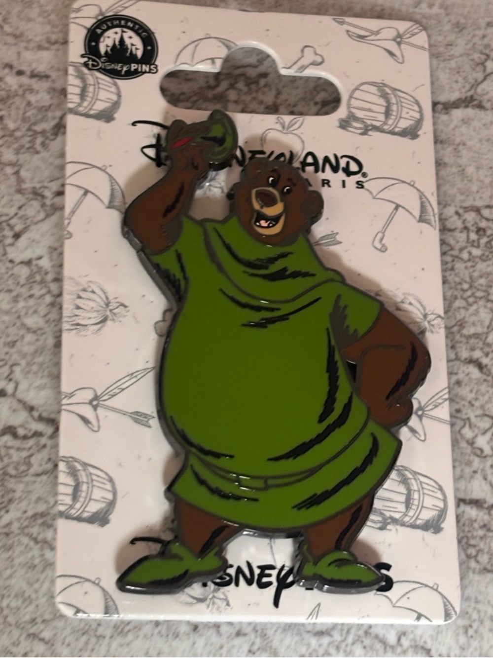 2026 Little John Pin Disneyland Paris Robin Hood DLPR DLP Disney Parks
